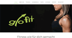 Desktop Screenshot of gofit-badkissingen.de